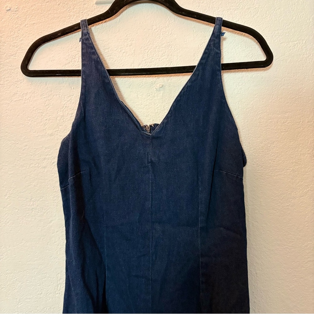 Old Navy Dark Blue Denim Dress